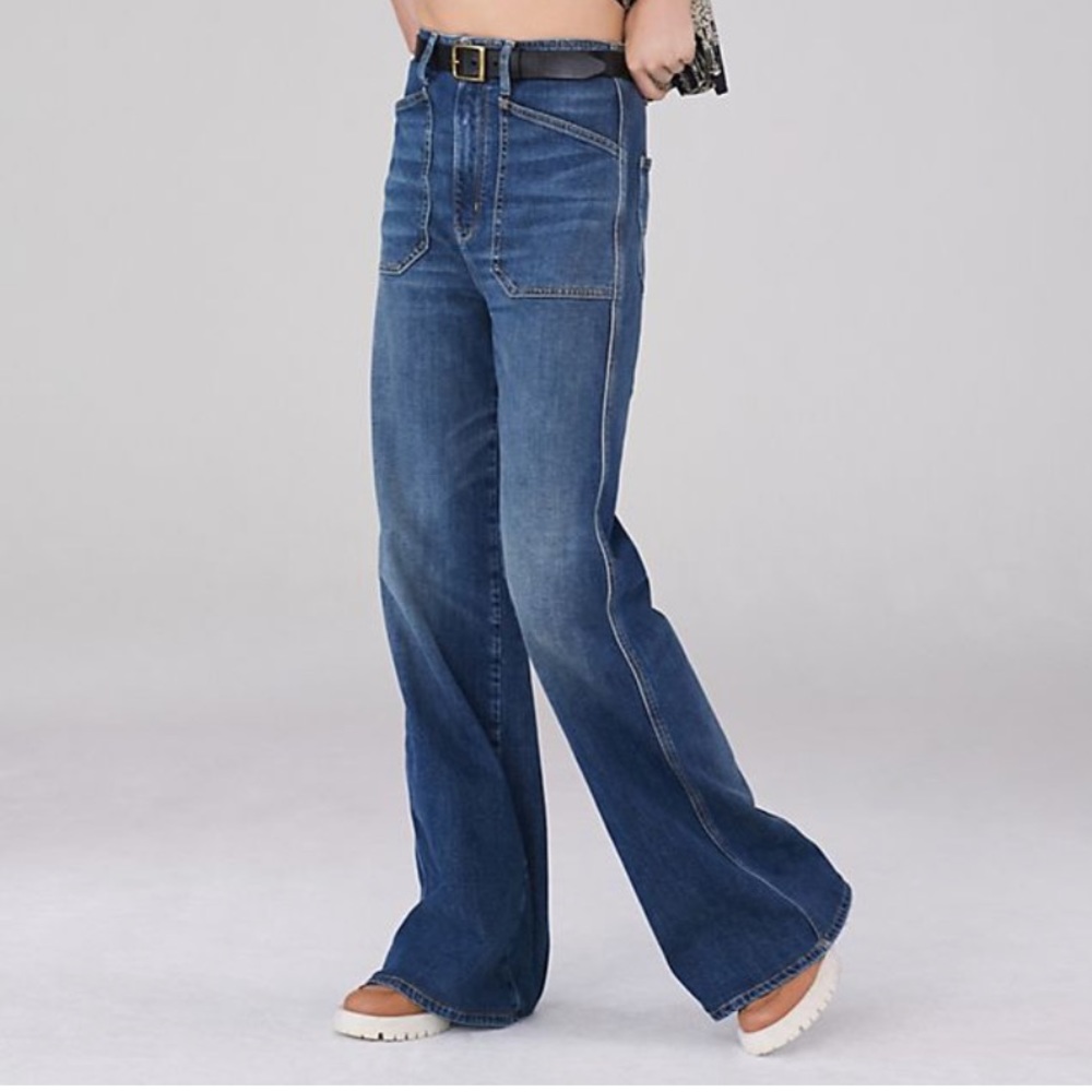 Anthropologie Pilcro The Carpenter Wide Leg